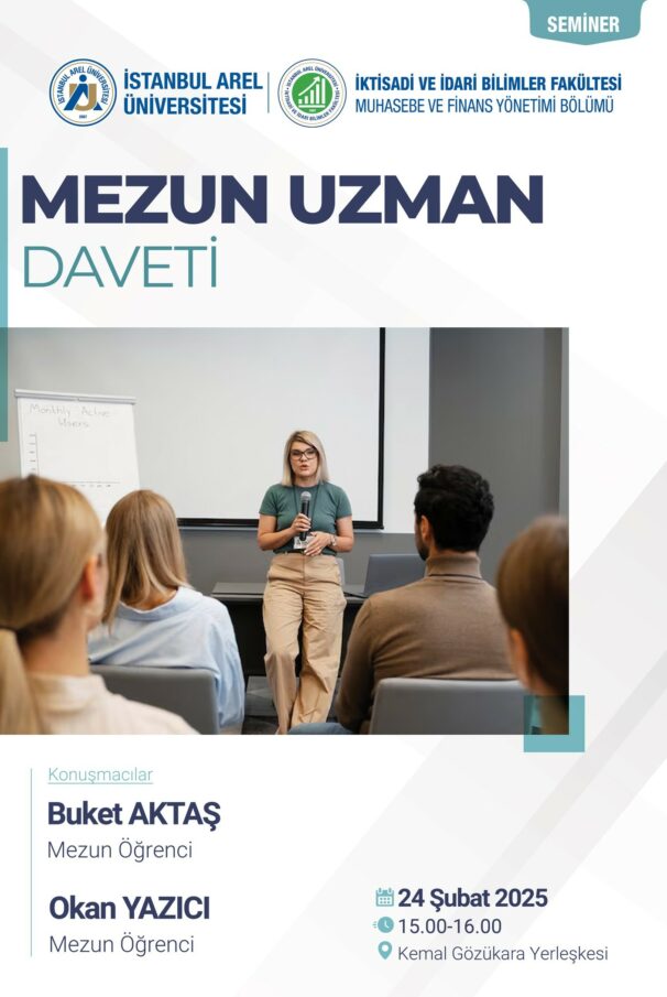 Muhasebe ve Finans Yönetimi - Mezun Uzman Daveti